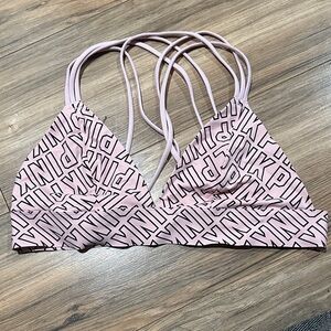 PINK Victoria's Secret Strappy Pink Bralette